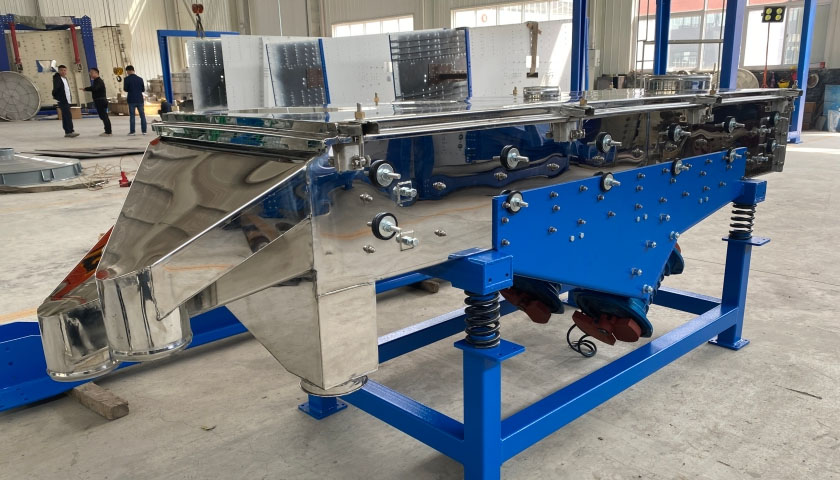 直线振动筛应该如何选择型号？